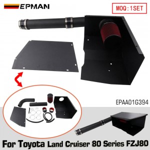 EPMAN Cold Air Intake System For Toyota Land Cruiser 80 Series 1992-1998 | 1FZ-FE 4.5 24V Aluminum Pipe EPAA01G394