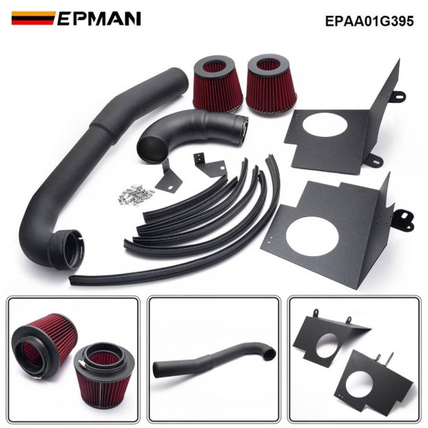 EPMAN Cold Air Intake System For BMW M3 G80 / For BMW M4 G82 G83 S58 3.0T Turbo | Dual Filter Heat Shield Kit EPAA01G395