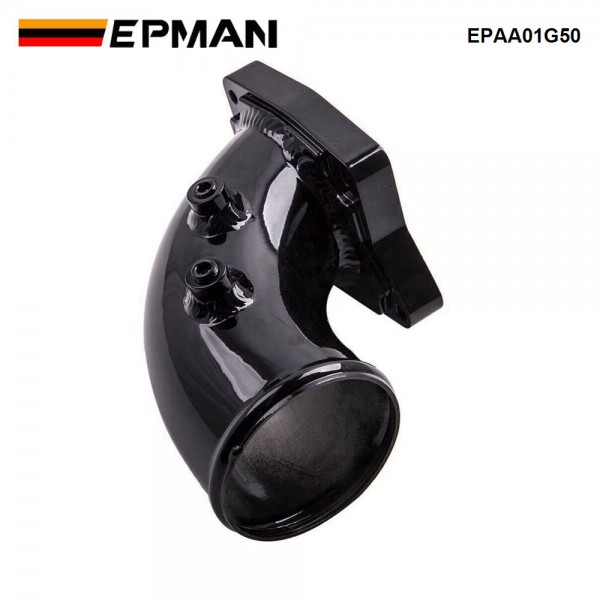 EPMAN Billet Aluminum Turbo Air Intake Elbow Pipe For Ford F250 F350 F450 6.0L Powerstroke Diesel 03-07 EPAA01G50