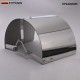 EPMAN 10PCS/LOT Air Intake Filter Heat Shield Cover 2.5"-5" Neck General Stainless Steel EPAA02G06-10T