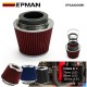 EPMAN Universal Car High Flow Cold Air Intake Air Inlet Air Intake System 102mm/89mm/76mm Mushroom Head Air Filter For Neck 4" 3.5" 3" EPAA02G09K