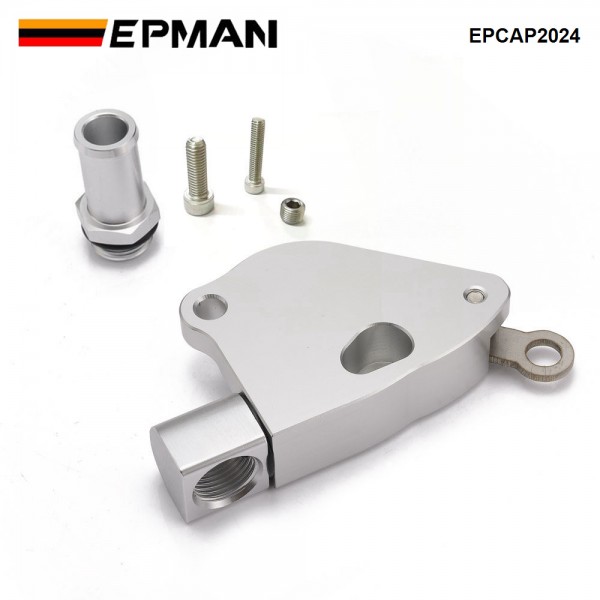 EPMAN Aluminum Intake Manifold Conversion Nipple Kit K20 Intake Manifold Adapter on K24 Coolant For Honda For Acura EPCAP2024