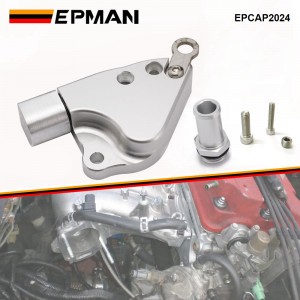 EPMAN Aluminum Intake Manifold Conversion Nipple Kit K20 Intake Manifold Adapter on K24 Coolant For Honda For Acura EPCAP2024