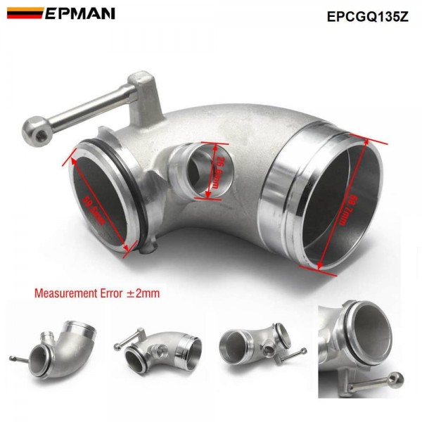EPMAN Turbo Inlet Elbow Tube Performance Intake Hose Pipe For Audi TT/TTS MK3 S3 A3 2.0T TT EPCGQ135Z