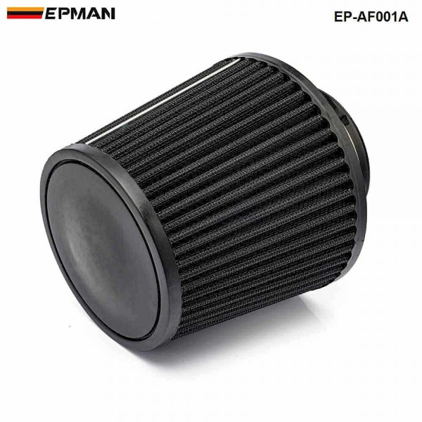 EPMAN Air Intake Filter 3" 76mm Height High Flow Cone Cold Air Intake Performance For Cherokee 84-05 EP-AF001A