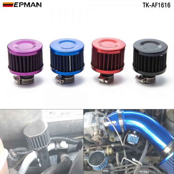 TANSKY Air Intake Crankcase Breather Filter Neck 11mm For Oil Catch Can Tank TK-AF1616