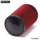 10PCS/CARTON Universal 76mm and 240mm height Cold Air Filter Red Work 76mm Air Intake TK-14084-1