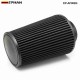 EPMAN Universal 76mm and 240mm height Cold Air Filter Work 76mm Air Intake EP-AF002G