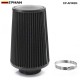 EPMAN Universal 76mm and 240mm height Cold Air Filter Work 76mm Air Intake EP-AF002G