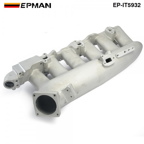 EPMAN Air Intake Manifold Cast Aluminum For Nissan RB25 ECR33 (Sandblasting Manifold ) EP-IT5932