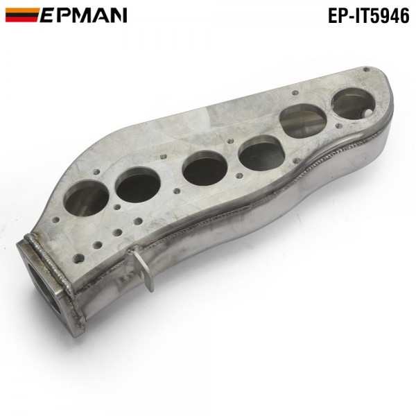 EPMAN Cast Aluminum Turbo Intake Manifold Polished JDM High Performance For Nissan RB20 EP-IT5946