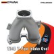 EPMAN Cast Aluminum TB48 Y-Pipe Intake Oval for Nissan Patrol TB48 For Toyota 1FZ Engine Throttle Body EPAA20G04K