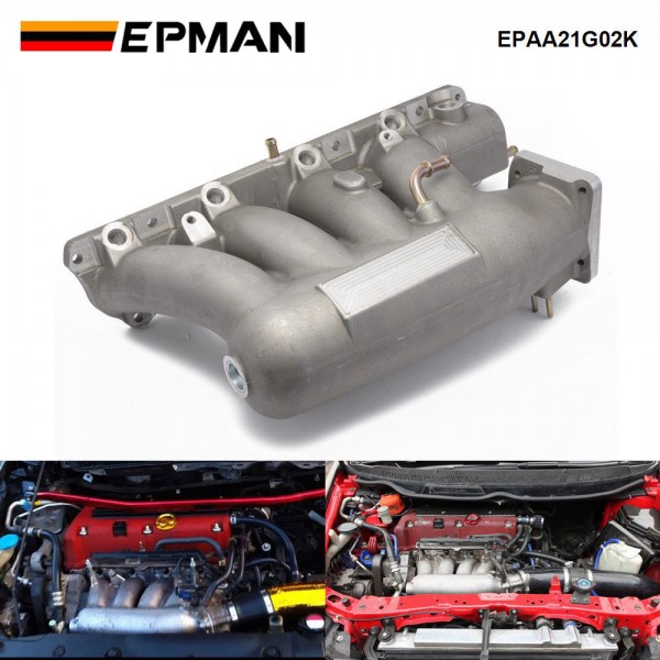 EPMAN Car Modification Cast Aluminum Intake Manifold (Race Only) For Honda/Acura K20A2/K20A3 02-06 EPAA21G02K EPMAN Car Modification Cast Aluminum Intake Manifold (Race Only) For Honda/Acura K20A2/K20A3 02-06 EPAA21G02K