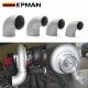 EPMAN Universal Cast Aluminum 90 Degree Reducer Pipes Intercooler Turbo Elbow Reducer Pipe Joiner EPMAN Universal Cast Aluminum 90 Degree Reducer Pipes Intercooler Turbo Elbow Reducer Pipe Joiner