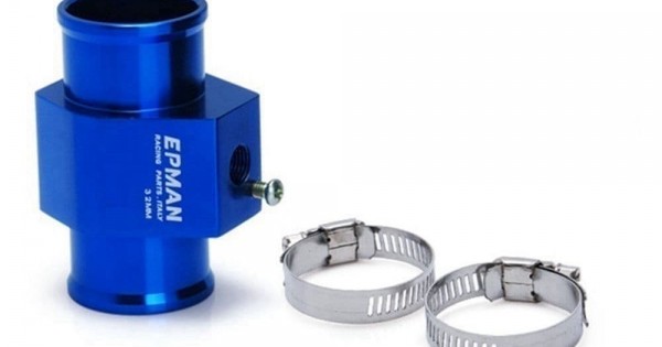 Water Temperature Water Temp Sensor Adapter Gauge Radiator Hose Adapter