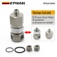 EPMAN Oil Pressure Sending Unit Relocation Adapter With Dual 1/8" NPT Ports EPAA01G203 EPMAN Oil Pressure Sending Unit Relocation Adapter With Dual 1/8" NPT Ports EPAA01G203