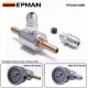 EPMAN 6AN To 1/8 NPT Fitting , 8mm To 1/8 NPT Fitting , 1/8 NPT Tee Fuel Pressure Gauge Adaptor Kit for Fuel Injection System EPAA01G68K