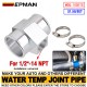 EPMAN Joint Radiator Hose Pipe Adapter For 1/2"-14NPT Water Temp Gauge Sensor for 38mm /40mm /42mm Joint Pipe EPAA01G96 EPMAN Joint Radiator Hose Pipe Adapter For 1/2"-14NPT Water Temp Gauge Sensor for 38mm /40mm /42mm Joint Pipe EPAA01G96
