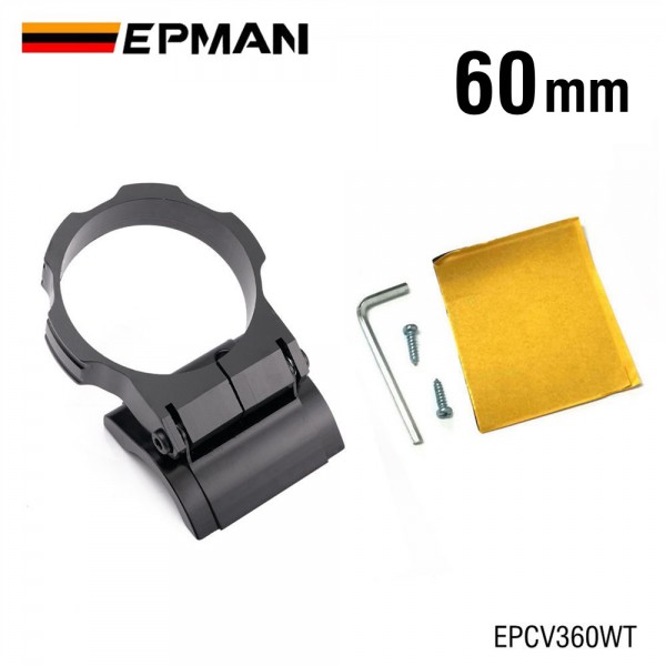 EPMAN 52mm/60mm Universal Gauge Pod Holder Dash Mount 2" /2.36" Aluminum Auto Car Meter Pod Gauge Bracket