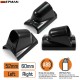 TANSKY 1 Carton 52mm 60mm Universal 1 2 3 Hole Left Right Hand Auto Dual Holes A-Pillar Holes Gauge Holder Pod Modified Instrument Black/Black Carbon TANSKY 1 Carton 52mm 60mm Universal 1 2 3 Hole Left Right Hand Auto Dual Holes A-Pillar Holes Gauge Holder Pod Modified Instrument Black/Black Carbon