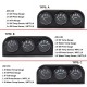 TANSKY - 52mm 3in1 kit Oil Temp Gauge Water Temp Gauge Temperature Oil Pressure Gauge TK-AW-C3A TANSKY - 52mm 3in1 kit Oil Temp Gauge Water Temp Gauge Temperature Oil Pressure Gauge TK-AW-C3A
