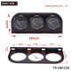 TANSKY - 52mm 3in1 kit Oil Temp Gauge Water Temp Gauge Temperature Oil Pressure Gauge TK-AW-C3A