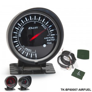 BF 60mm LED AIR/FUEL RATIO Gauge High Quality Auto Car Motor Gauge with Red & White Light TK-BF60007-AIRFUEL