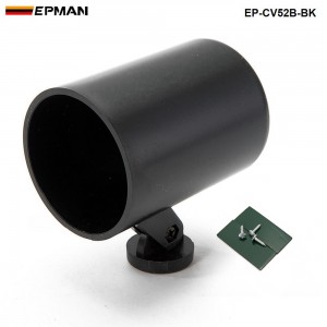 EPMAN 1 ONE Gauge Single Gauge Panel Pod 52mm Auto meter Holder Cover EP-CV52B-BK