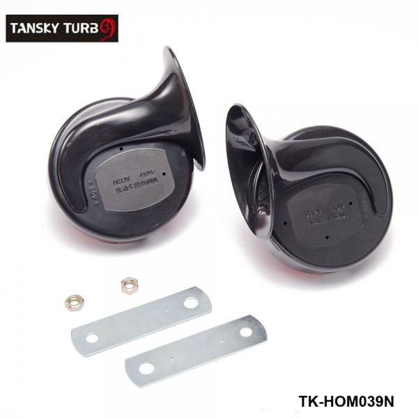 Tansky - 1 Pair 12v 110dB 510Hz Auto Truck Dual Snail Horn High low Car Motor Vehicle TK-HOM039N