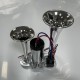 TANSKY 20 Sets/Carton 12V Car Air Horn Compressor 110-135dB Super Loud Dual Car Trumpet Train Powerful Durable Air Horn for Boat Train Vehicle speaker EPHON95-20T TANSKY 20 Sets/Carton 12V Car Air Horn Compressor 110-135dB Super Loud Dual Car Trumpet Train Powerful Durable Air Horn for Boat Train Vehicle speaker EPHON95-20T
