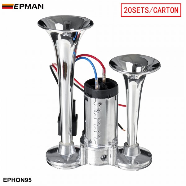TANSKY 20 Sets/Carton 12V Car Air Horn Compressor 110-135dB Super Loud Dual Car Trumpet Train Powerful Durable Air Horn for Boat Train Vehicle speaker EPHON95-20T TANSKY 20 Sets/Carton 12V Car Air Horn Compressor 110-135dB Super Loud Dual Car Trumpet Train Powerful Durable Air Horn for Boat Train Vehicle speaker EPHON95-20T
