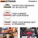 EPMAN 2PCS/SET 4 Stud Bus BAR Power Distribution Block For Marine Battery Terminals 12V Power and Ground Distribution Blocks Terminal Block for Battery Terminals BusBar EPAA02G13 EPMAN 2PCS/SET 4 Stud Bus BAR Power Distribution Block For Marine Battery Terminals 12V Power and Ground Distribution Blocks Terminal Block for Battery Terminals BusBar EPAA02G13