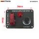 Racing Switch Kit Car Electronicl Switch Panels-Flip-up Start Push Button LED Toggle Switch TK-RSK3013