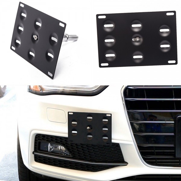 EPMAN Front Bumper Tow Hook License Plate Mount Bracket Holder For BMW For Toyota For Honda For VW For Nissan TK-LPH EPMAN Front Bumper Tow Hook License Plate Mount Bracket Holder For BMW For Toyota For Honda For VW For Nissan TK-LPH