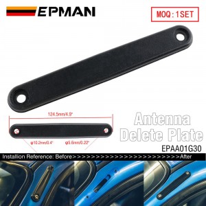 EPMAN Radio Antenna Delete Plate Remove For Subaru Impreza 1996 - 2008 WRX STI EPAA01G30