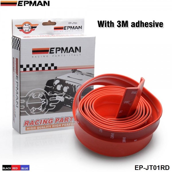 EPMAN 40SETS/CARTON 2.5M Car Front Bumper Lip Splitter Body Kit Spoiler Skirt Valance Chin For Lexus (Black/Red/Blue) EP-JT01-40T EPMAN 40SETS/CARTON 2.5M Car Front Bumper Lip Splitter Body Kit Spoiler Skirt Valance Chin For Lexus (Black/Red/Blue) EP-JT01-40T