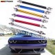 EPMAN 1 Pair Universal Adjustable 75mm 100mm 150mm 200mm Front Bumper Lip Splitter Diffuser Support Strut Rod Tie Bars