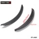 TANSKY -1 Pair 10" Carbon Texture Diffuser Fender Flares Lip fit on SUV, Truck, Car round Wheel fender wall EP-LM25