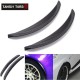 TANSKY -1 Pair 10" Carbon Texture Diffuser Fender Flares Lip fit on SUV, Truck, Car round Wheel fender wall EP-LM25