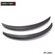 TANSKY -1 Pair 13" Carbon Texture Diffuser Fender Flares Lip For Chevy Wheel Wall Panel EP-LM33 TANSKY -1 Pair 13" Carbon Texture Diffuser Fender Flares Lip For Chevy Wheel Wall Panel EP-LM33