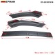 EPMAN - 10SETS/CARTON 3PCS Auto Front Bumper Chin Lip Spoiler Body Kit For Honda Civic Sedan 16-18 EP-QCHD1618-10T