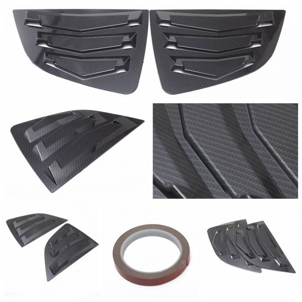 EPMAN 20SETS/CARTON For Honda Fit 15-18 Hatchback Rear Quarter Window Louvers Spoiler Panel Decoration Bonnet Vent Sticker EP-TFBFIT15-20T EPMAN 20SETS/CARTON For Honda Fit 15-18 Hatchback Rear Quarter Window Louvers Spoiler Panel Decoration Bonnet Vent Sticker EP-TFBFIT15-20T