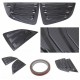 EPMAN 20SETS/CARTON For Honda Fit 15-18 Hatchback Rear Quarter Window Louvers Spoiler Panel Decoration Bonnet Vent Sticker EP-TFBFIT15-20T EPMAN 20SETS/CARTON For Honda Fit 15-18 Hatchback Rear Quarter Window Louvers Spoiler Panel Decoration Bonnet Vent Sticker EP-TFBFIT15-20T