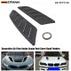 EPMAN Universal Hood Louvers Panels Air Flow Vent Cover Car Roof Decorative Intake Hood Scoop 2pcs EP-TFTY110