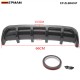 EPMAN - 20SETS/CARTON Car Rear Bumper Body Kit Shark Chin Spoiler Diffuser Trim Cover Universal EP-ZLB04C67-20T