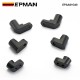 EPMAN For 2014-2023 Ford Fiesta ST Billet T-6061 Anodized Aluminum Bolt-on Rear Wing Spoiler Hatch Riser Lift Extension EPAA01G40 EPMAN For 2014-2023 Ford Fiesta ST Billet T-6061 Anodized Aluminum Bolt-on Rear Wing Spoiler Hatch Riser Lift Extension EPAA01G40