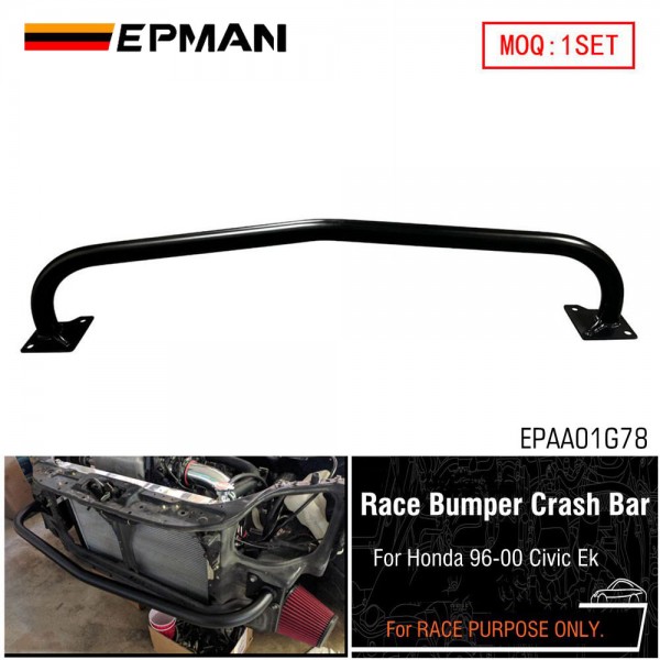 EPMAN Front Crash Bash Bumper Replacement For Honda Civic EG 92-95 EPAA01G78