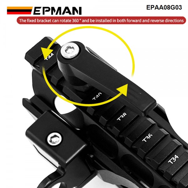 EPMAN 10SETS/CARTON Aluminum Flagpole Holder Antenna & Flag Mount Bracket for Jeep Wrangler JK JKU JL JL EPAA08G03-10T EPMAN 10SETS/CARTON Aluminum Flagpole Holder Antenna & Flag Mount Bracket for Jeep Wrangler JK JKU JL JL EPAA08G03-10T