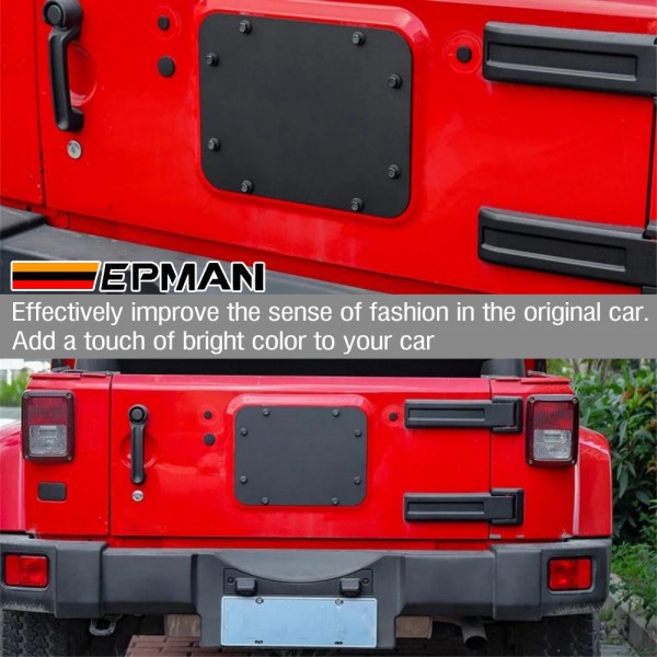 EPMAN 10SETS/CARTON Spare Tire Carrier Delete Filler Plate & Tailgate Durable Rubber Plugs Set for 2007-2018 Jeep Wrangler JK & Unlimited EPAA08G10-10T EPMAN 10SETS/CARTON Spare Tire Carrier Delete Filler Plate & Tailgate Durable Rubber Plugs Set for 2007-2018 Jeep Wrangler JK & Unlimited EPAA08G10-10T