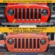 EPMAN 10SETS/CARTON For 2018-2022 Jeep Wrangler JL Mesh Grille Grill Insert+Headlight Turn Light Cover Trim 2018 2019 2020 2021 JL JLU for Jeep Gladiator JT EPAA08G11-10T EPMAN 10SETS/CARTON For 2018-2022 Jeep Wrangler JL Mesh Grille Grill Insert+Headlight Turn Light Cover Trim 2018 2019 2020 2021 JL JLU for Jeep Gladiator JT EPAA08G11-10T